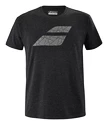 Herren T-Shirt Babolat  Exercise Big Flag Tee Black