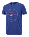 Herren T-Shirt Babolat  Exercise Graphic Tee Estate Blue