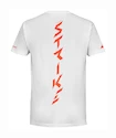 Herren T-Shirt Babolat  Strike Cotton Tee White/Strike Red