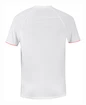 Herren T-Shirt Babolat  Strike Crew Neck Tee Men White/Strike Red