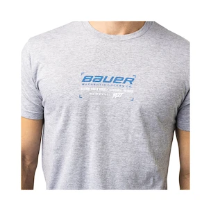 Herren T-Shirt Bauer  Graphic Tee Grey L