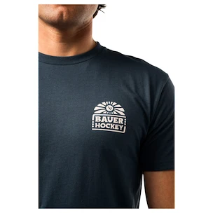 Herren T-Shirt Bauer  Graphic Tee Indigo
