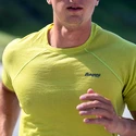 Herren T-Shirt Bergans  Floyen Wool Tee Green