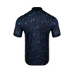 Herren T-Shirt BIDI BADU  Idir Tech Polo Dark Blue