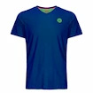 Herren T-Shirt BIDI BADU Ted Tech Tee Blue/Neon Green