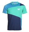 Herren T-Shirt Butterfly Mito Blue