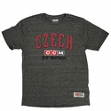 Herren-T-Shirt CCM Alte Praxis Tri Tee Tschechische Hockey