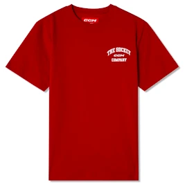 Herren T-Shirt CCM Athleisure Tee Red