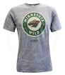Herren T-Shirt CCM Bigger Logo NHL Minnesota Wild