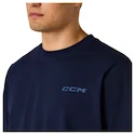 Herren T-Shirt CCM  Casual Tee Navy