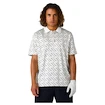 Herren T-Shirt CCM  Polo Print Blanc
