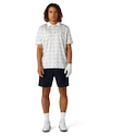 Herren T-Shirt CCM  Polo Print Blanc