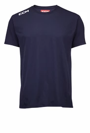 Herren T-Shirt CCM SS Essential Tee Navy