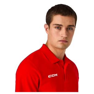 Herren T-Shirt CCM  Team Polo Red