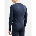 Herren T-Shirt Craft  Dry Active Comfort LS Navy Blue