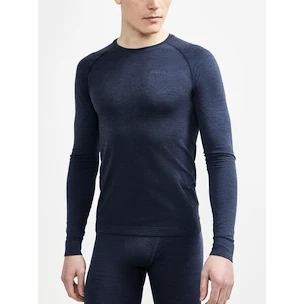 Herren T-Shirt Craft  Dry Active Comfort LS Navy Blue XL