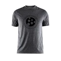 Herren T-Shirt Craft Melange Graphic Grey/Black