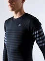 Herren T-Shirt Craft  Pánské tričko Craft Fuseknit Comfort Blocked LS black