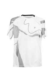 Herren T-Shirt Fila T-Shirt Cassian White/Monument