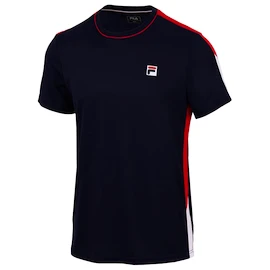 Herren T-Shirt Fila T-Shirt Gabriel Navy/Fila Red