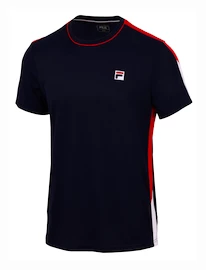 Herren T-Shirt Fila T-Shirt Gabriel White/Navy