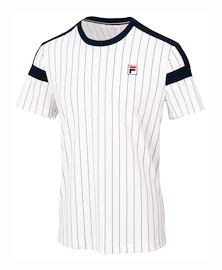 Herren T-Shirt Fila T-Shirt Stripes Jascha White Alyssum