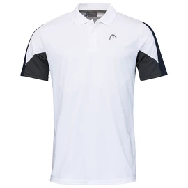 Herren T-Shirt Head Club 22 Tech Polo Shirt Men White/Dark Blue