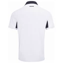 Herren T-Shirt Head  Slice Polo Shirt Men White