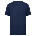 Herren T-Shirt Head Slider Dark Blue/White