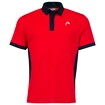 Herren T-Shirt Head  Vision Slice Polo Shirt Men Red/Dark Blue