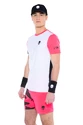 Herren T-Shirt Hydrogen  Tech Camo Tee White/Fuchsia Fluo