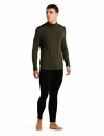 Herren T-Shirt Icebreaker  M 260 Tech LS Half Zip Loden