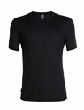 Herren T-Shirt Icebreaker  M Sphere SS Crewe BLACK