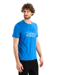 Herren T-Shirt Icebreaker  Tech Lite II SS Alp Lazurite XL