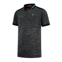 Herren T-Shirt K-Swiss  Hypercourt Polo Melange Jet Black