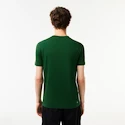 Herren T-Shirt Lacoste  Big Logo Core Performance T-Shirt Green/White