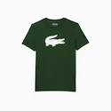 Herren T-Shirt Lacoste  Big Logo Core Performance T-Shirt Green/White
