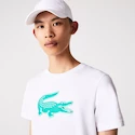 Herren T-Shirt Lacoste Core Performance Light White/Green