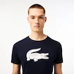 Herren T-Shirt Lacoste  Core Performance Navy/White