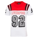 Herren T-Shirt Majestic Liverpool FC Varsity White