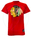 Herren T-Shirt Majestic NHL Chicago Blackhawks Logo Tee