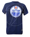 Herren T-Shirt Majestic NHL Edmonton Oilers Logo Tee