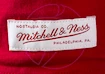 Herren T-Shirt Mitchell & Ness Black And White Logo NHL Detroit Red Wings