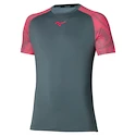 Herren T-Shirt Mizuno  Charge Shadow Tee Turbulence S