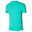 Herren T-Shirt Mizuno  Shadow Graphic Tee Turquoise