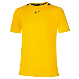 Herren T-Shirt Mizuno Tee M Cyber Yellow