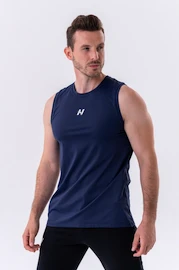 Herren T-Shirt Nebbia Functional Sporty Tank Top “Power” 322 dark blue