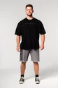 Herren T-Shirt Nebbia  Oversized Heavyweight Cotton T-shirt NO SHORTCUTS Black L