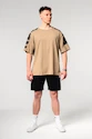 Herren T-Shirt Nebbia  Oversized T-shirt LIFTING CLUB Light Brown