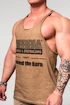Herren T-Shirt Nebbia  Washed-off Oversized Stringer MAX OUT 359 Light Brown